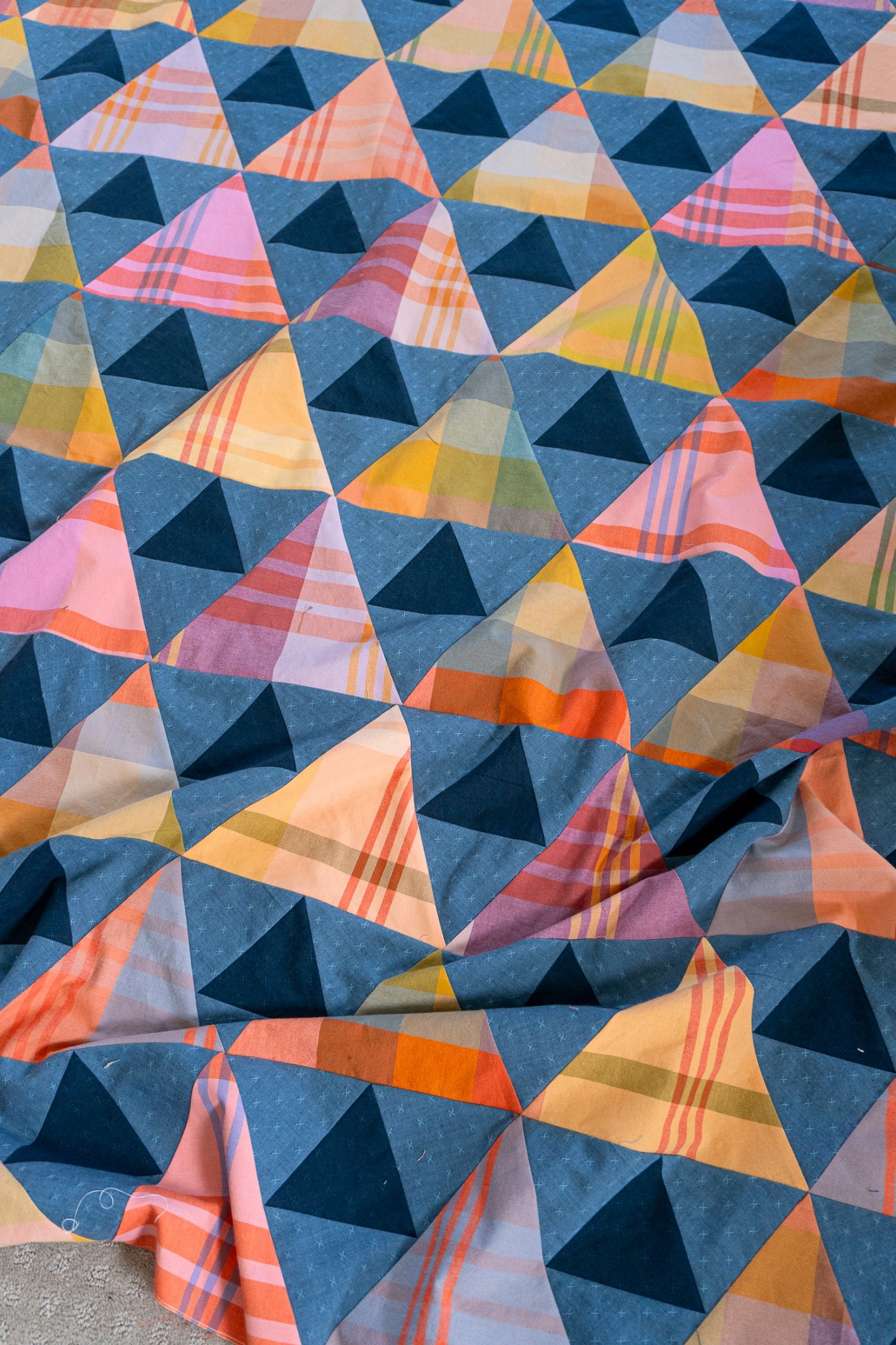 Triangle Peaks sewn up in Fableism wovens 🤩