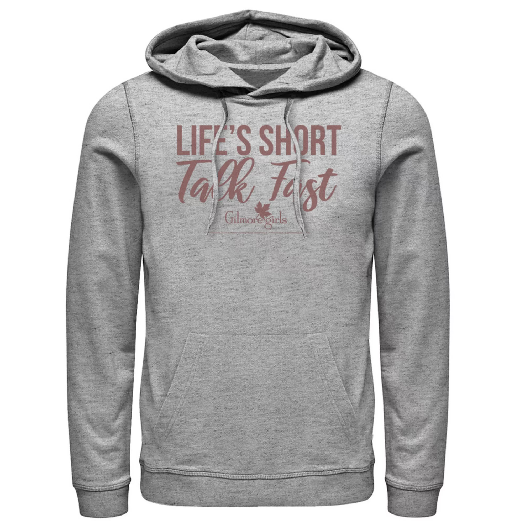 Men's Gilmore Girls Life's Short Talk Fast Hoodie | Kohl's
