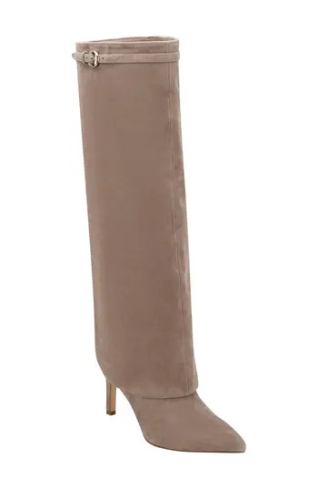 Marc Fisher LTD Naples Knee High Boot in Light Brown at Nordstrom Rack, Size 8 | Nordstrom Rack