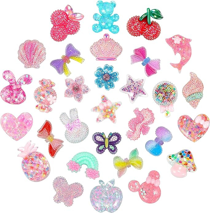 dntt Cute bling Shoe Charms for Girls Cute Shoe Charms for Adults Teens Kids Kawaii Shoe Decorati... | Amazon (US)