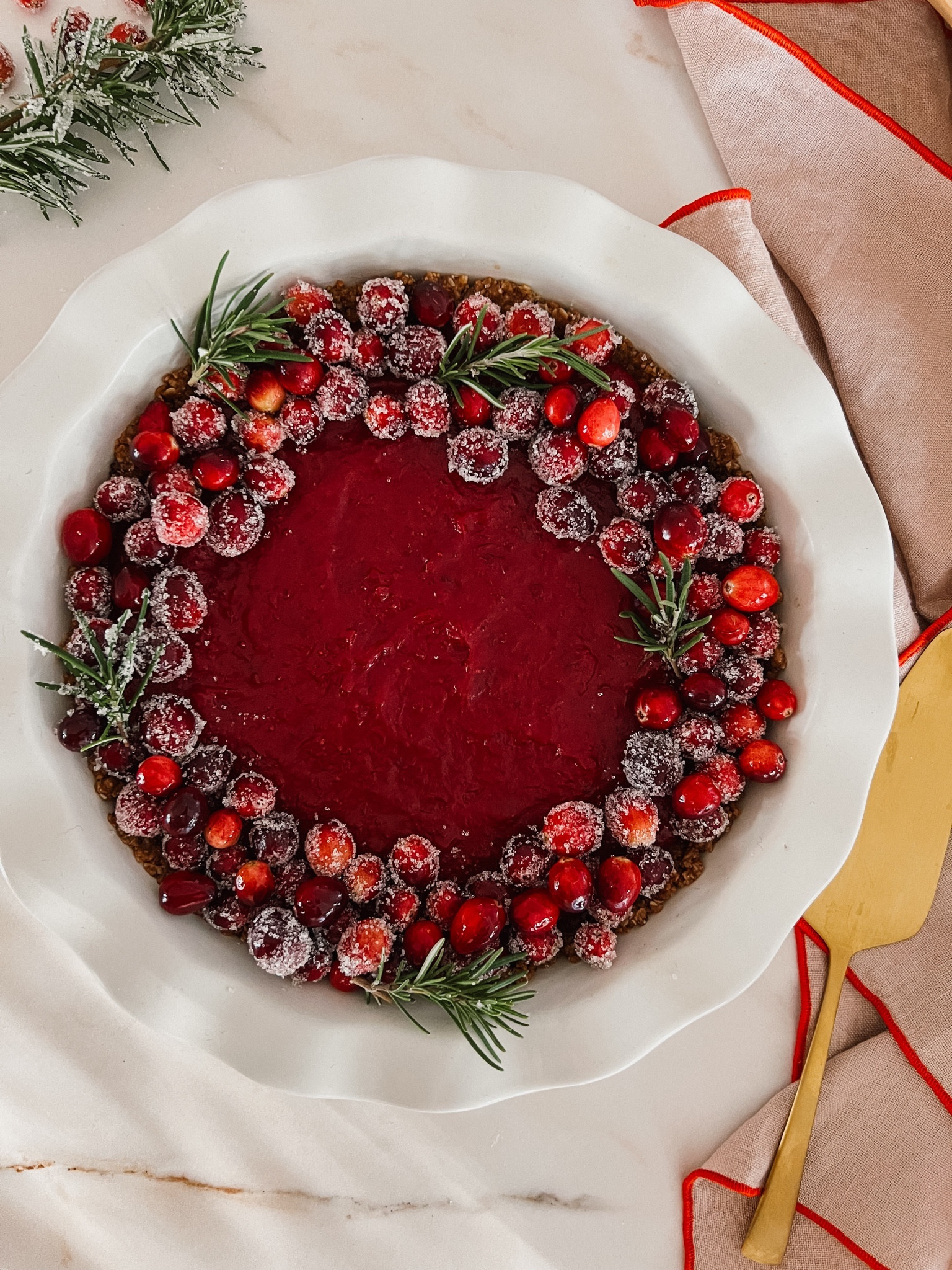 Pretty Cranberry Curd Pie 😍 Recipe on my blog. 

#LTKfindsunder50 #LTKhome #LTKHoliday