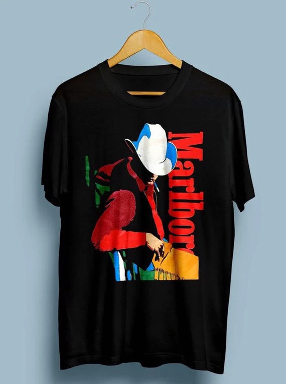 Marlboro Cowboy T Shirt - Etsy | Etsy (US)