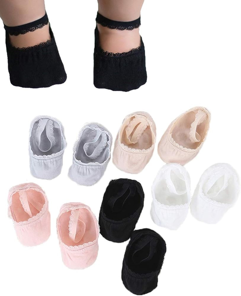 Non-skid Baby Girl Socks Antislip Toddler | Amazon (US)