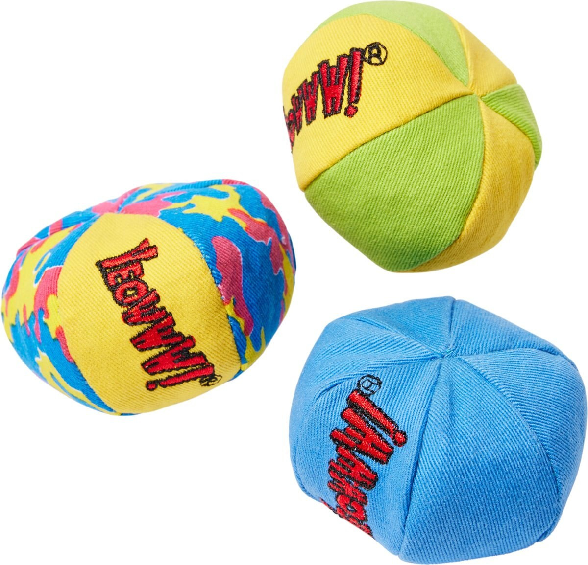 Yeowww! Catnip My Cats Balls Cat Toy, 3 count | Chewy