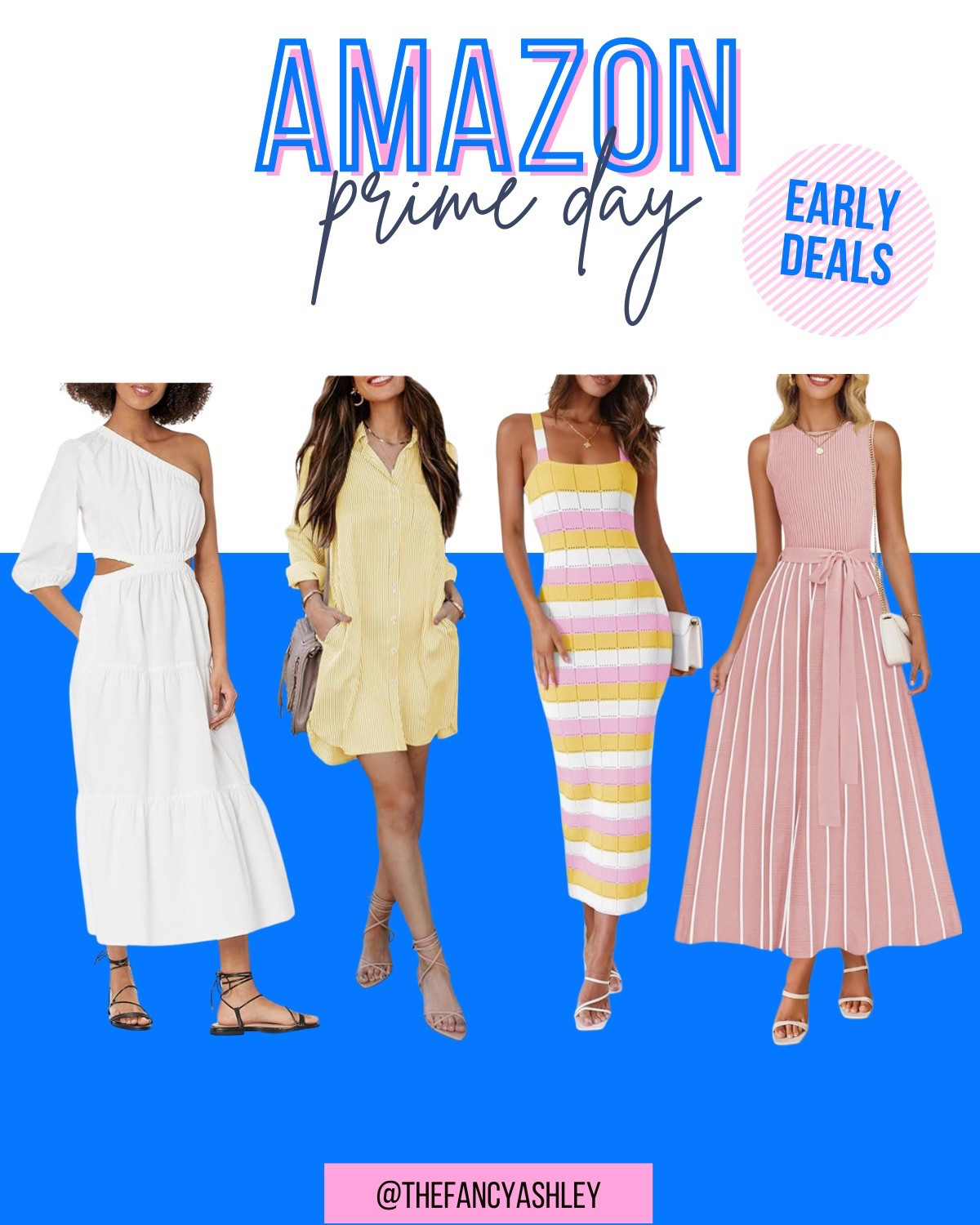 Amazon Prime Day officially starts next week, but these early dress deal finds are TOO GOOD!! All under $40 and perfectly summer-ready—obsessed!

#LTKFindsUnder50 #LTKSaleAlert #LTKStyleTip