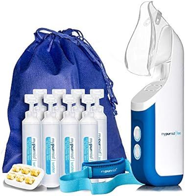 New! 2020 Model Mypurmist Free Ultrapure Handheld Personal Steam Inhaler (Cordless), Vaporizer an... | Amazon (US)