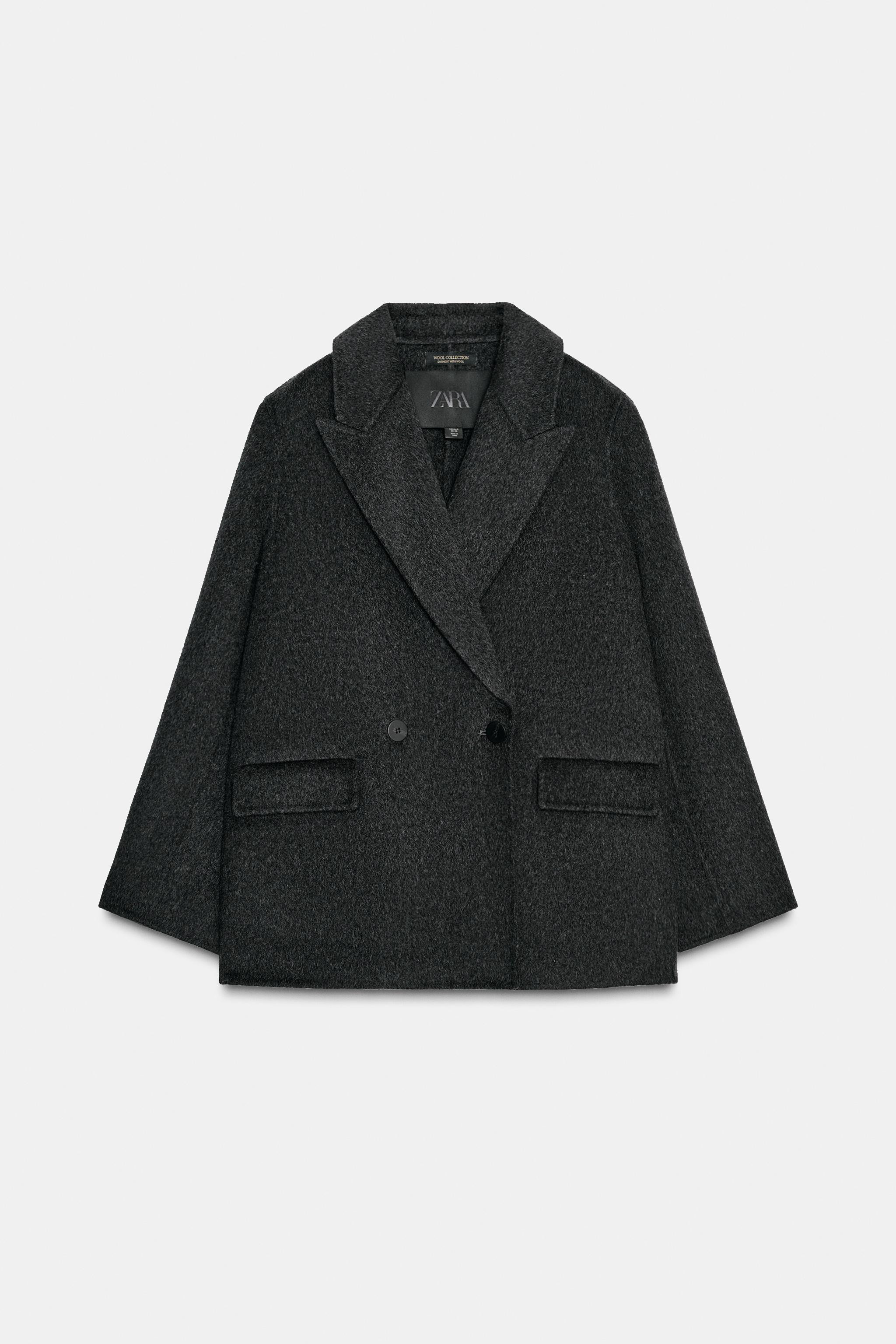 DOUBLE BREASTED WOOL BLEND BLAZER ZW COLLECTION | Zara US