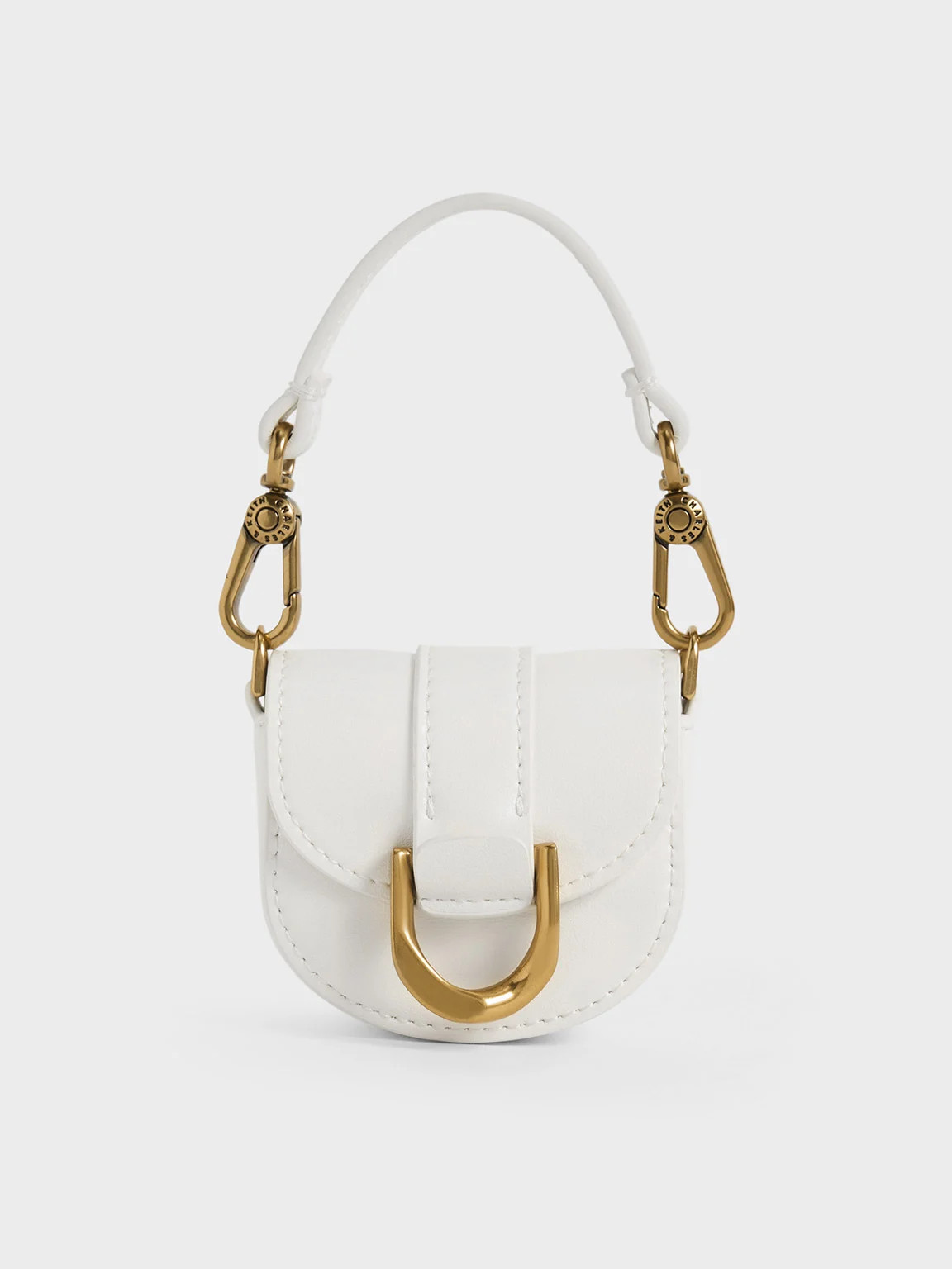 Gabine AirPods Pouch
 - White | Charles & Keith CA