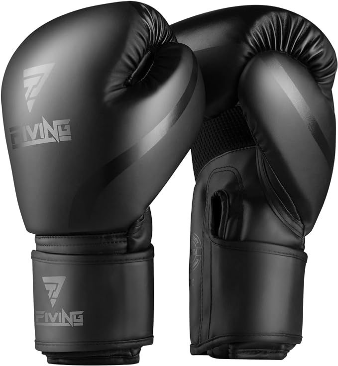Boxing Gloves Men & Women, Pro Training Sparring, PU Leather MMA Kickboxing, Adult Heavy Punching... | Amazon (US)