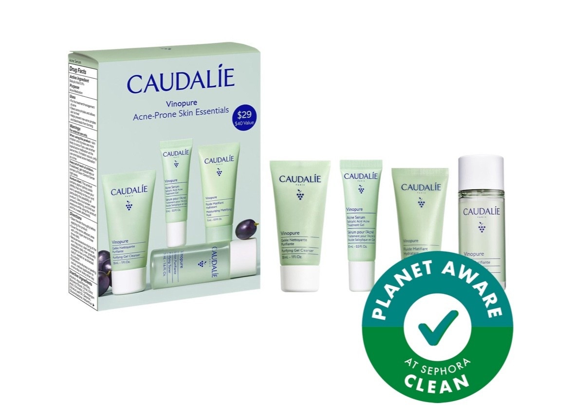 Acne prone skincare for combination and oily skin type