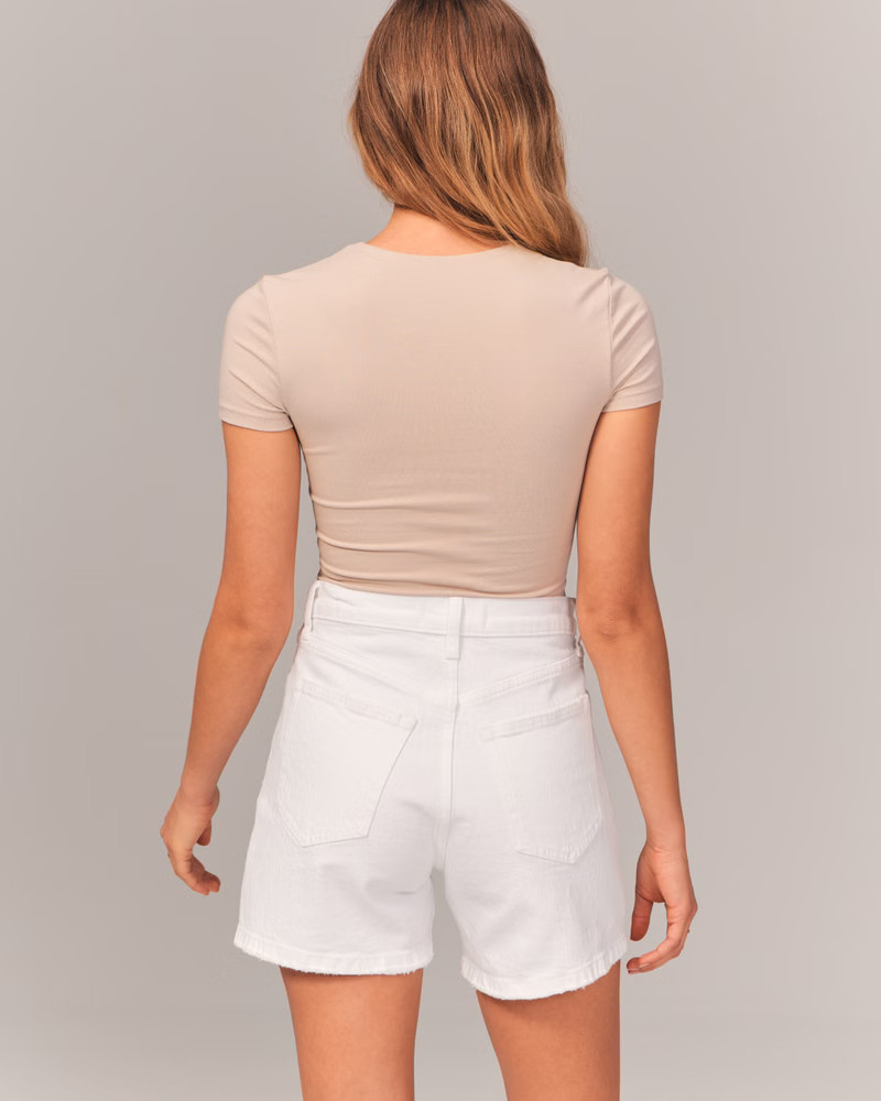 High Rise Dad Short | Abercrombie & Fitch (US)