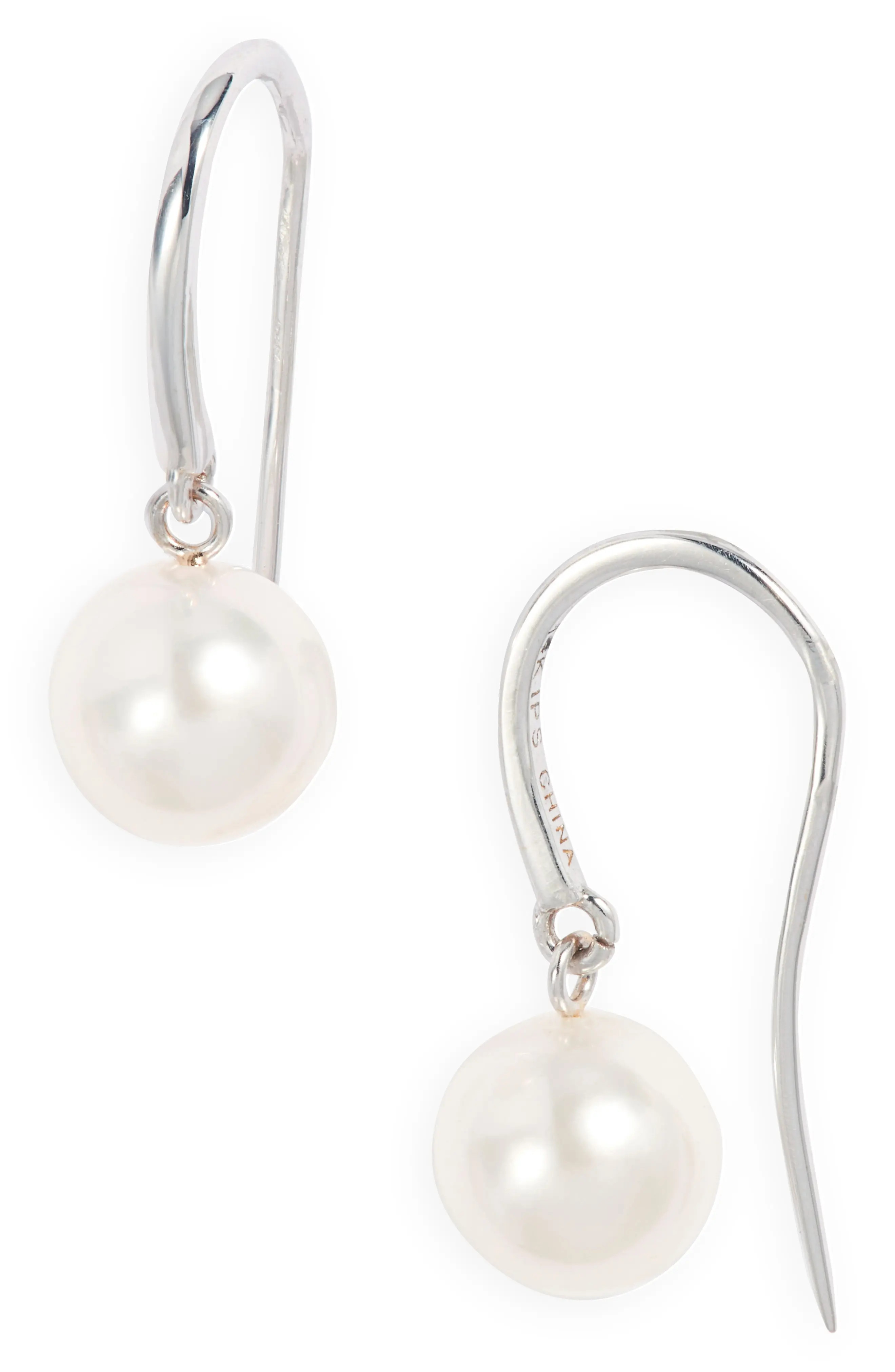 Nordstrom Akoya Pearl Drop Earrings (Women) | Nordstrom | Nordstrom