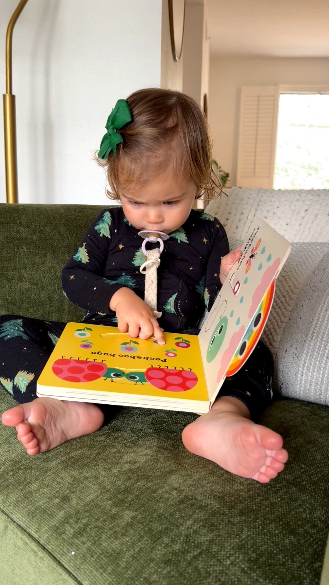 PMy book obsessed baby 🥹 these peekaboo books have been her fav! Great baby Christmas gift!! And these Christmas pajamas are so precious! Matching ones for her sister too! 

Matching Christmas pajamas, baby gift, Christmas gift, baby Christmas, baby Christmas pj’s

#LTKBaby #LTKHoliday #LTKGiftGuide