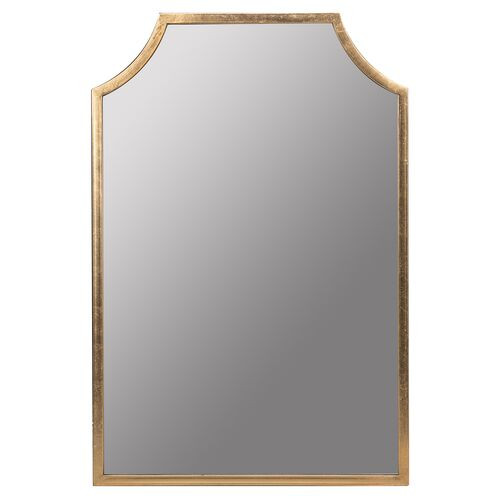 Skyler Wall Mirror, Gold Leaf | One Kings Lane