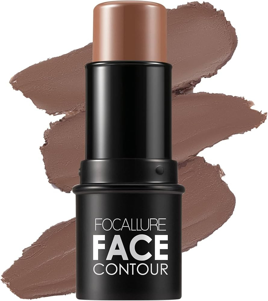 FOCALLURE Cream Contour Stick, Matte Bronzer Stick, Professional Face Shaping & Contouring Stick ... | Amazon (US)