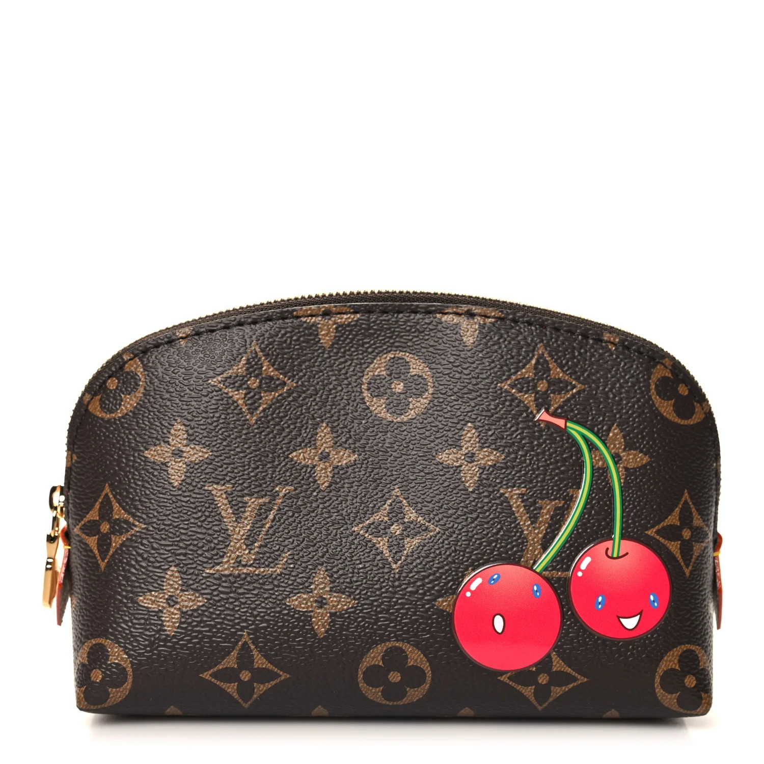 LV X TM Monogram Cerises Cosmetic Pouch PM | FASHIONPHILE (US)