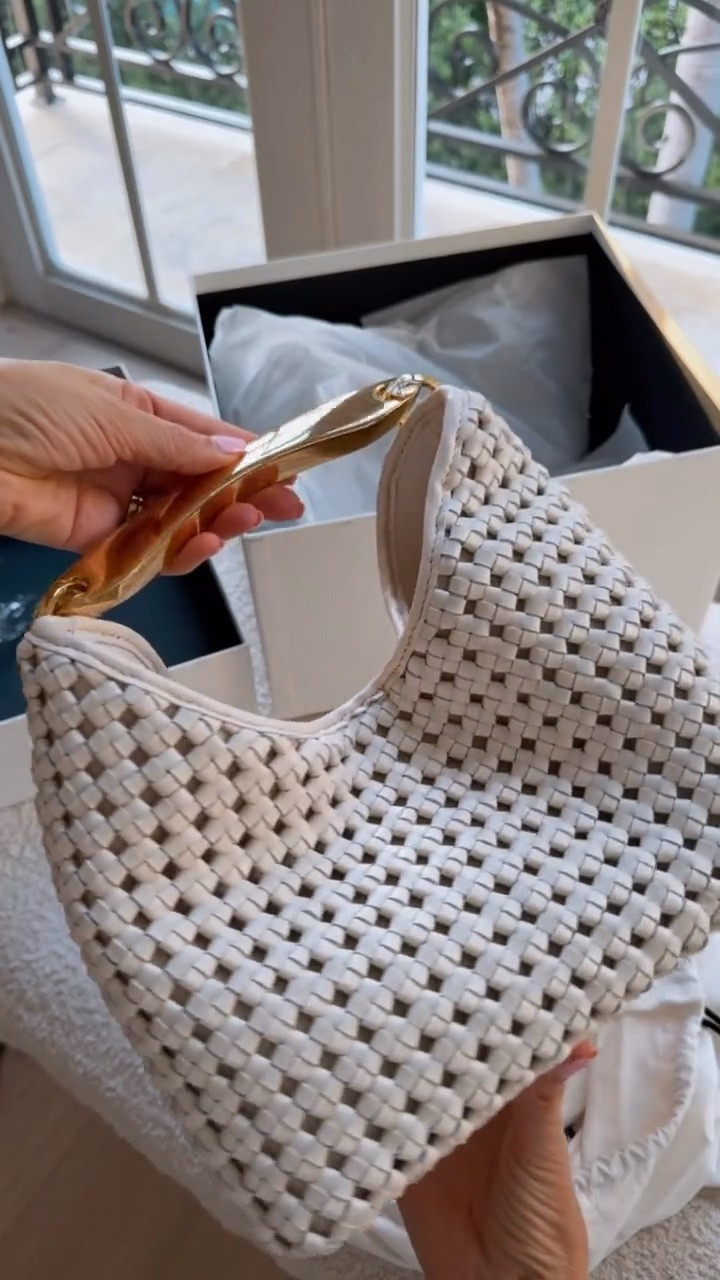 Gorgeous white summer bag 
Mine is the medium size

#LTKU #LTKOver40 #LTKSeasonal