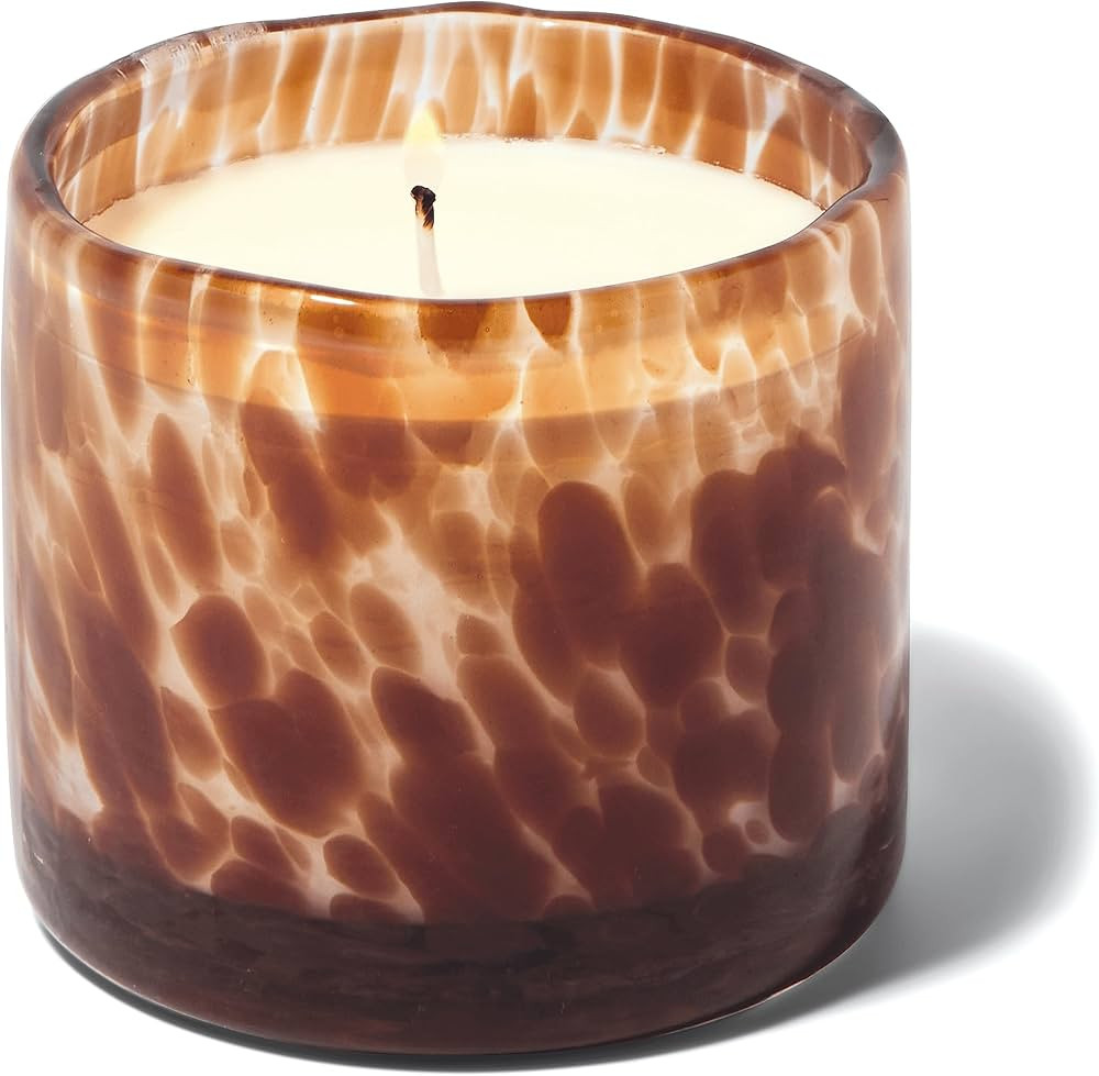 Paddywax Luxury Candles in Hand-Crafted Artisan Blown Glass Scented Luxe Candle, 8-Ounce, Baltic ... | Amazon (US)