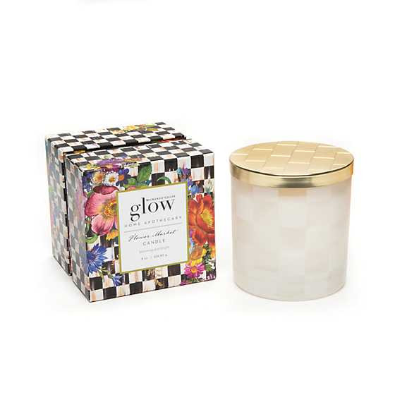 Flower Market Candle - 8 oz. | MacKenzie-Childs