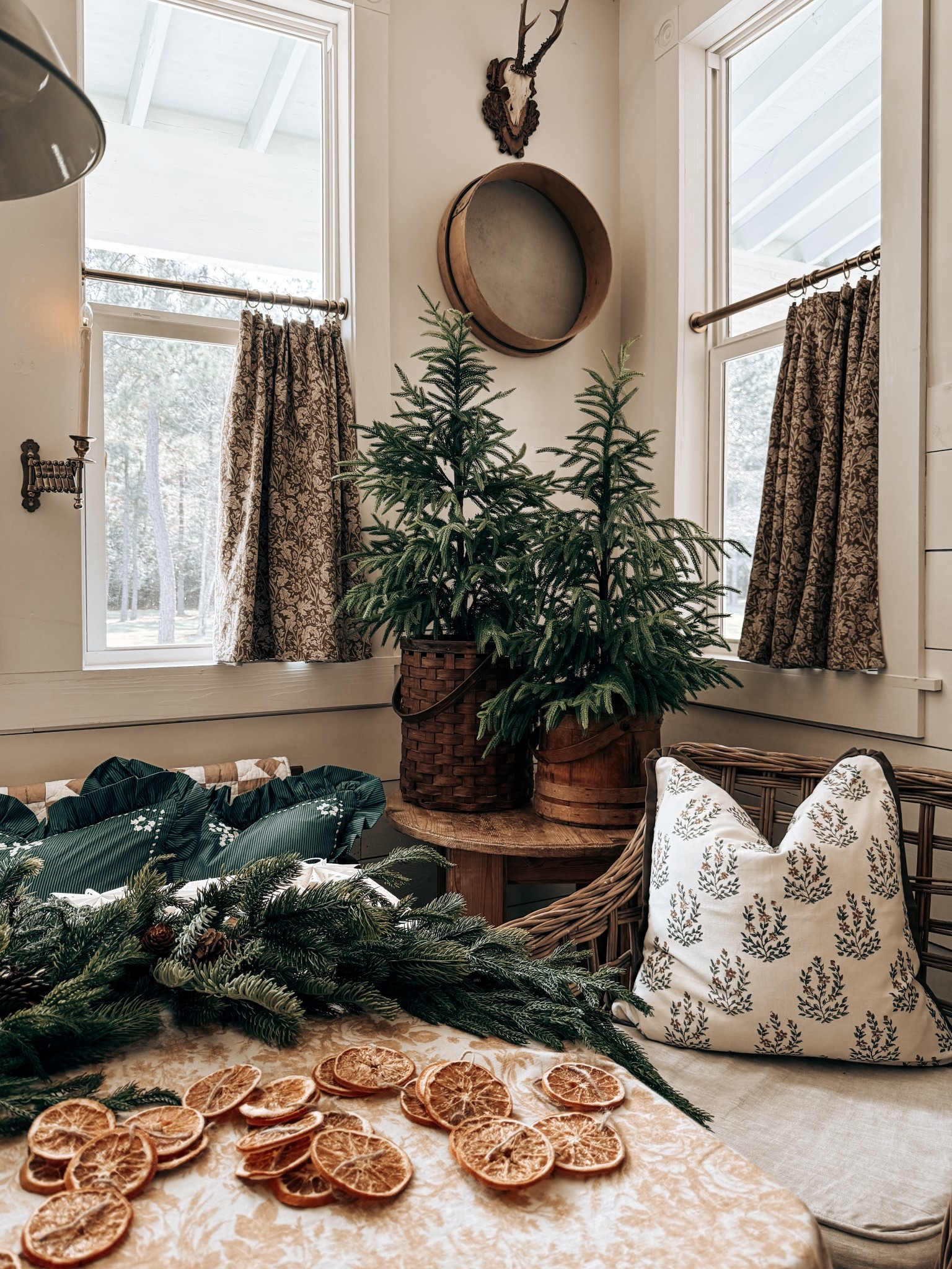 My real looking 3ft trees + garland are on sale! Plus use code WINTER25 for additional 25% off for the next 3 days. 

#LTKSeasonal #LTKHome