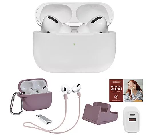Apple AirPods Pro Gen 1 with MagSafe Case and Accessories | QVC
