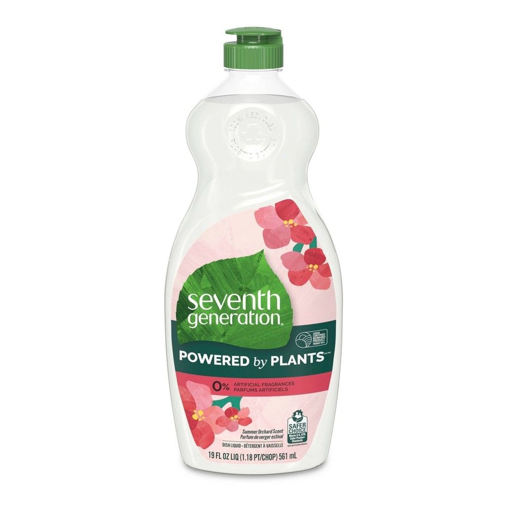 Seventh Generation Dishwash - Summer Orchard - 19 fl oz | Target