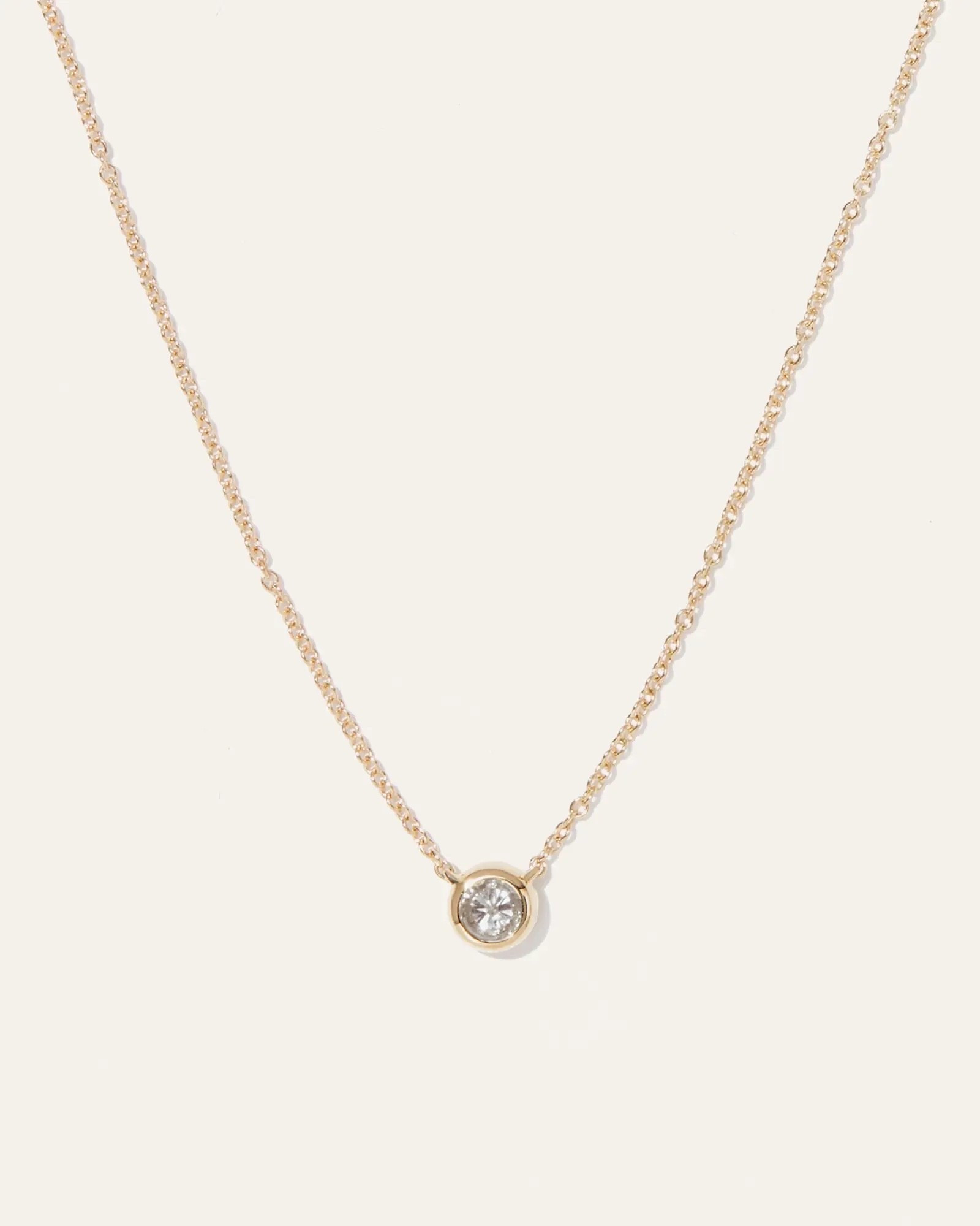 14K Gold Diamond Bezel Necklace from Quince

#LTKmomlife #LTKOver40 #LTKgrwm