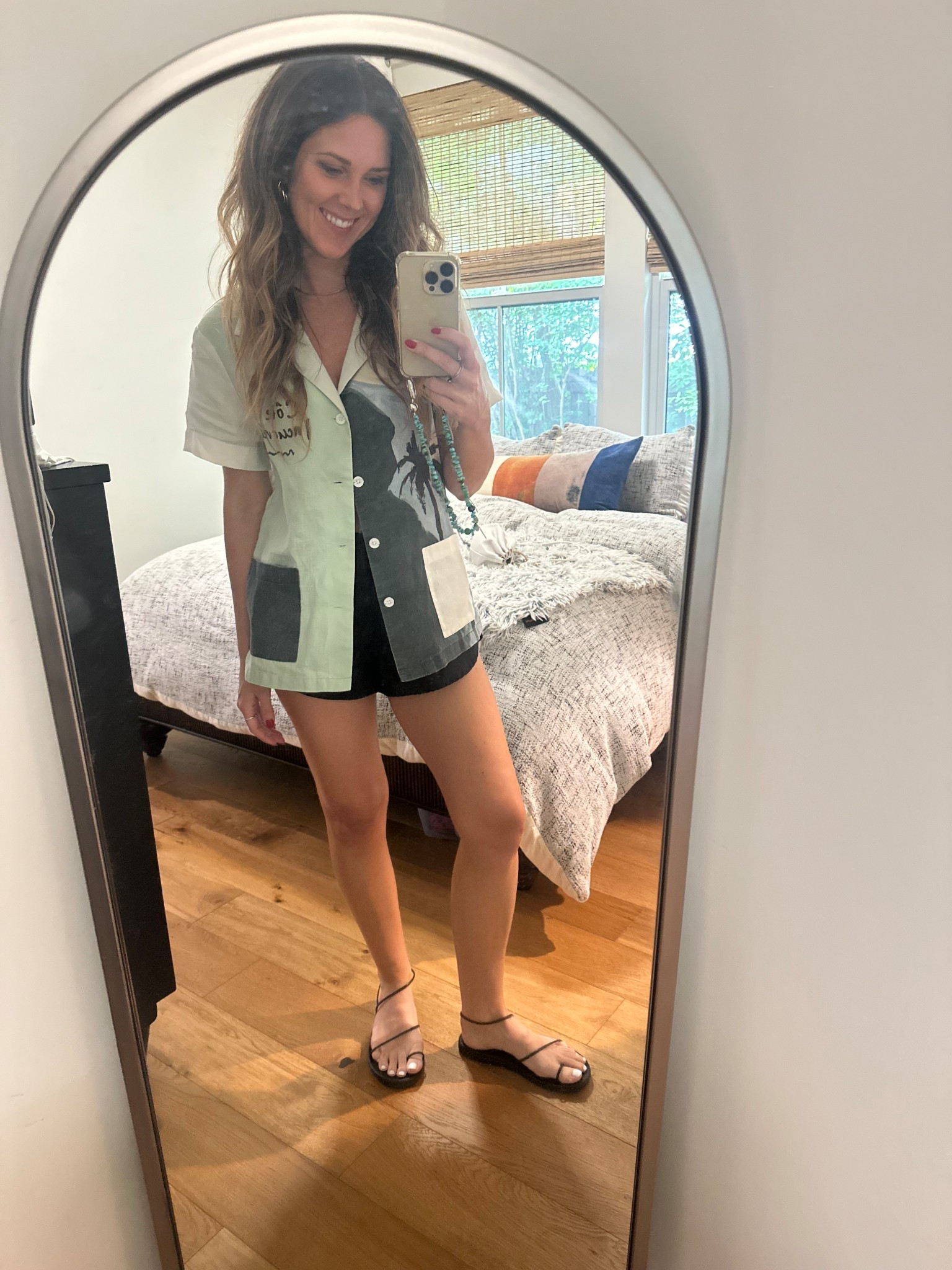 My favorite black sandals are on sale! These are the most comfortable sandals I’ve ever owned. I wore them all over Europe last summer. Paired them with a casual linen outfit for a summer dinner.

Linen shorts, linen button down, black leather sandals

#LTKSummerEdit #LTKSaleAlert #LTKStyleTip
