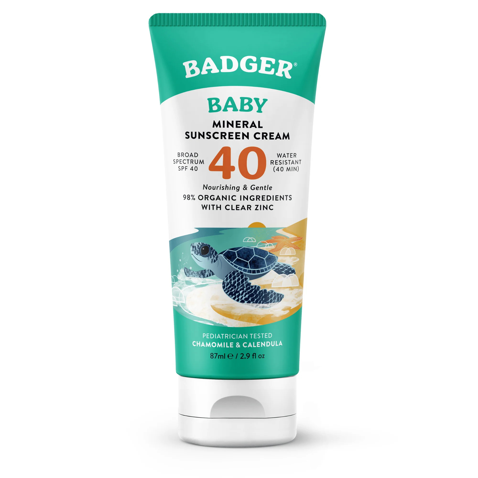 Badger Baby SPF 30 Sunscreen Cream (2.9 fl oz) #10071594 | Smallflower