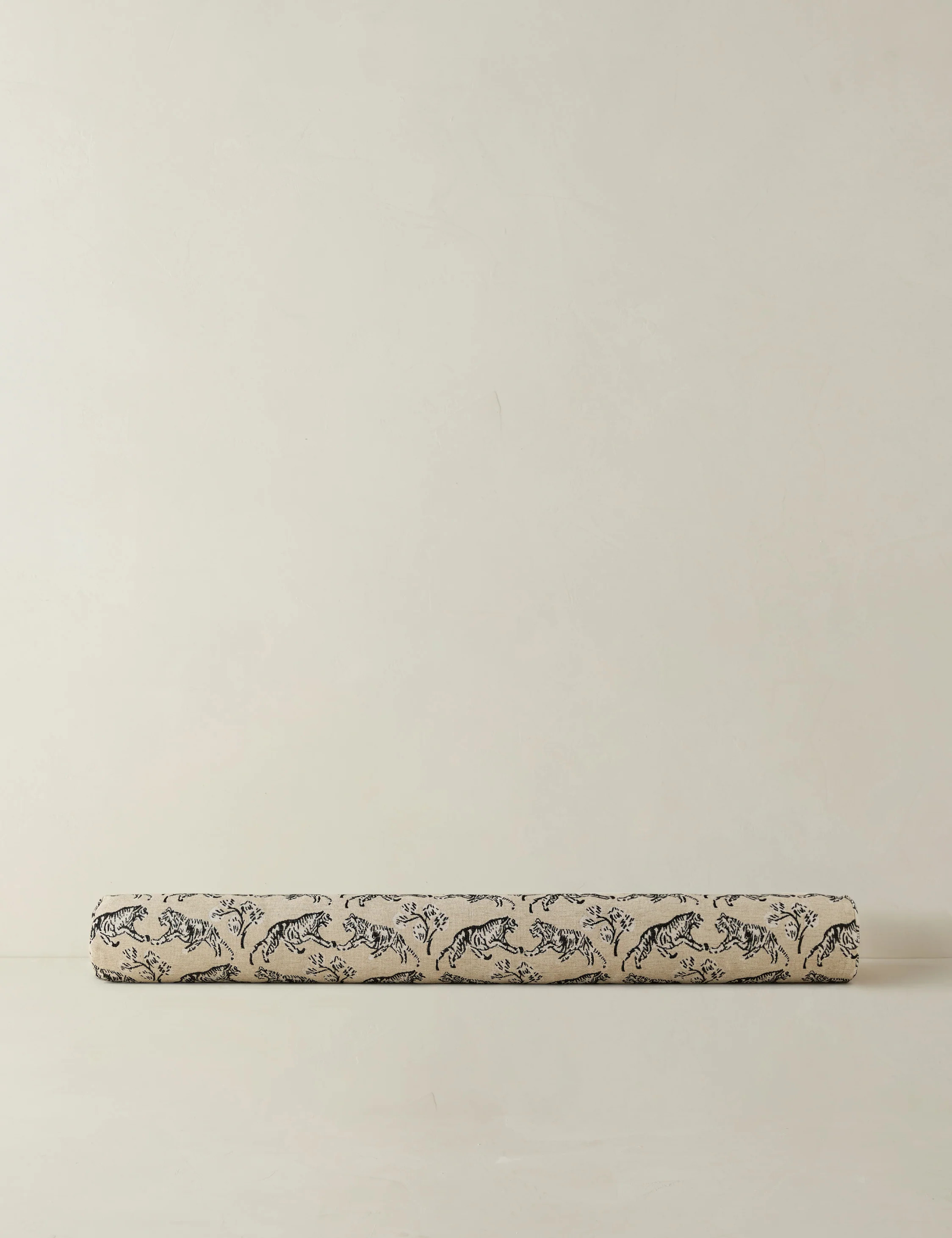 Tiger Jacquard Long Bolster Pillow | Lulu and Georgia 