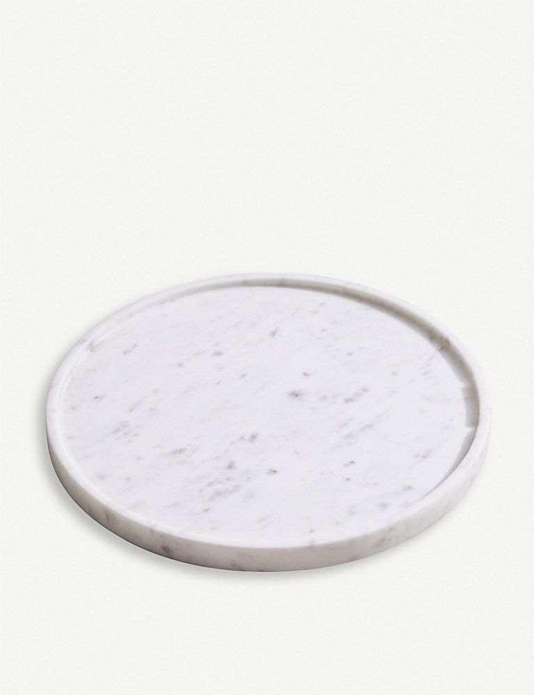 THE WHITE COMPANY Marble serving board 28cm | Selfridges