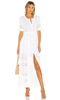 LoveShackFancy Edie Dress in White from Revolve.com | Revolve Clothing (Global)