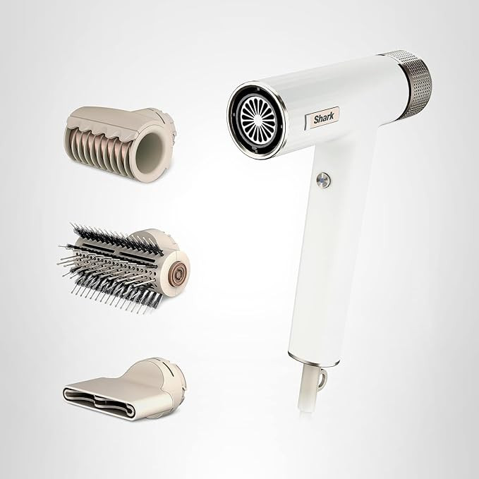 Shark Hair Dryer | SpeedStyle | No Heat Damage Hair Styling Tool | 3 Styling Tools Included | Por... | Amazon (US)