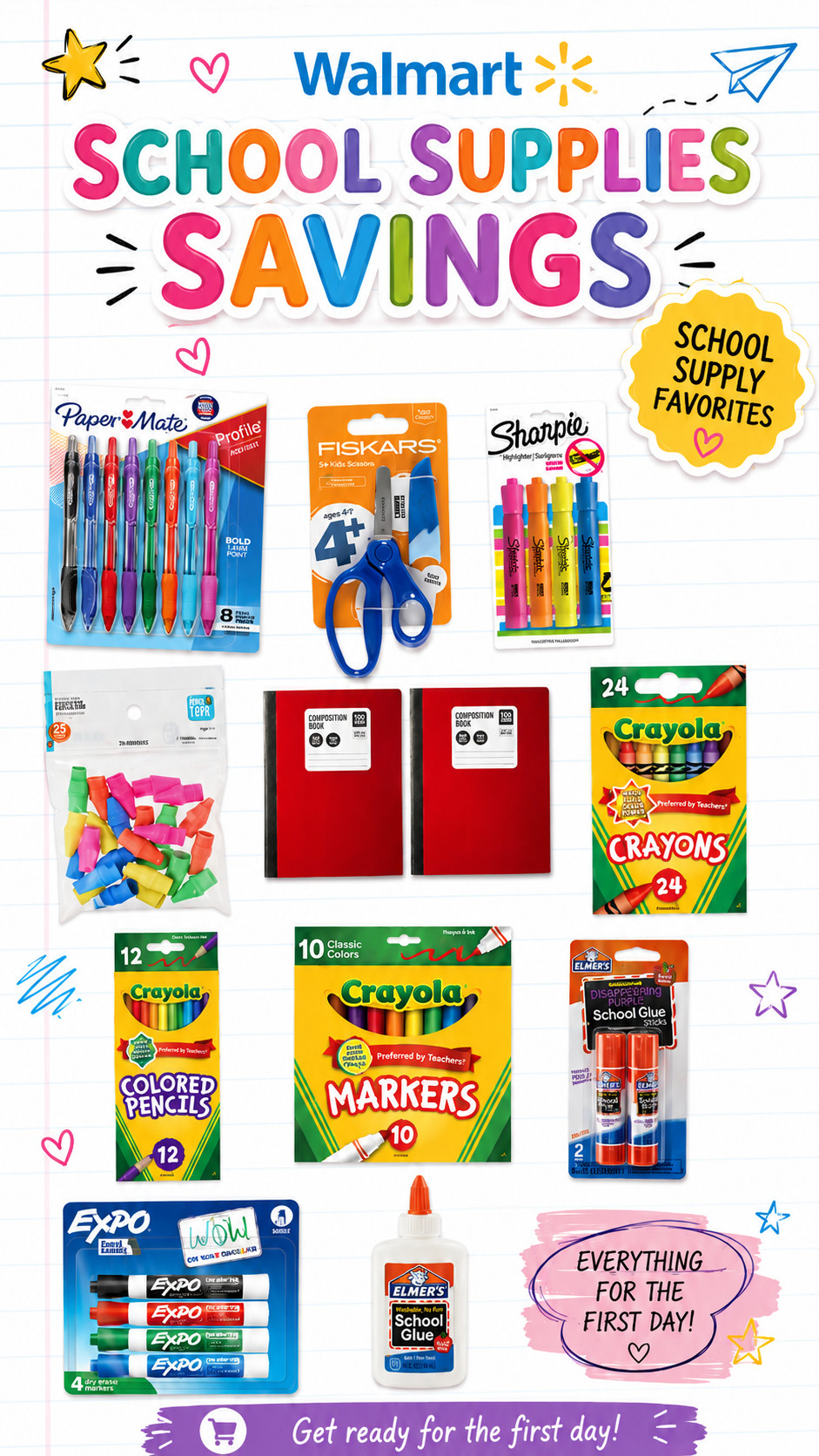 Walmart School Supplies Savings 

 #LTKmomlife #LTKSaleAlert #LTKKids