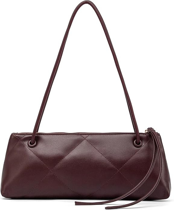 NEWBELLA Women's Shoulder Bag – Classic Underarm Purse, Small Zipper Handbag for Daily Use, Wor... | Amazon (US)