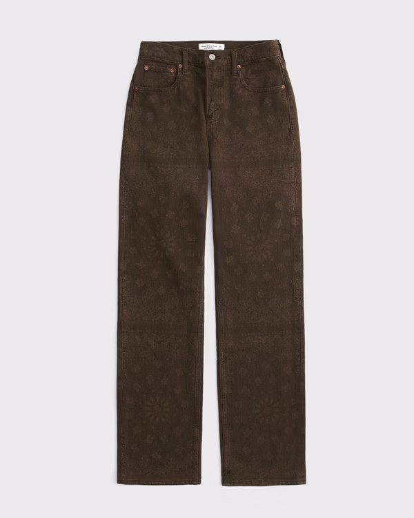 Women's High Rise 90s Relaxed Jean | Women's Bottoms | Abercrombie.com | Abercrombie & Fitch (US)