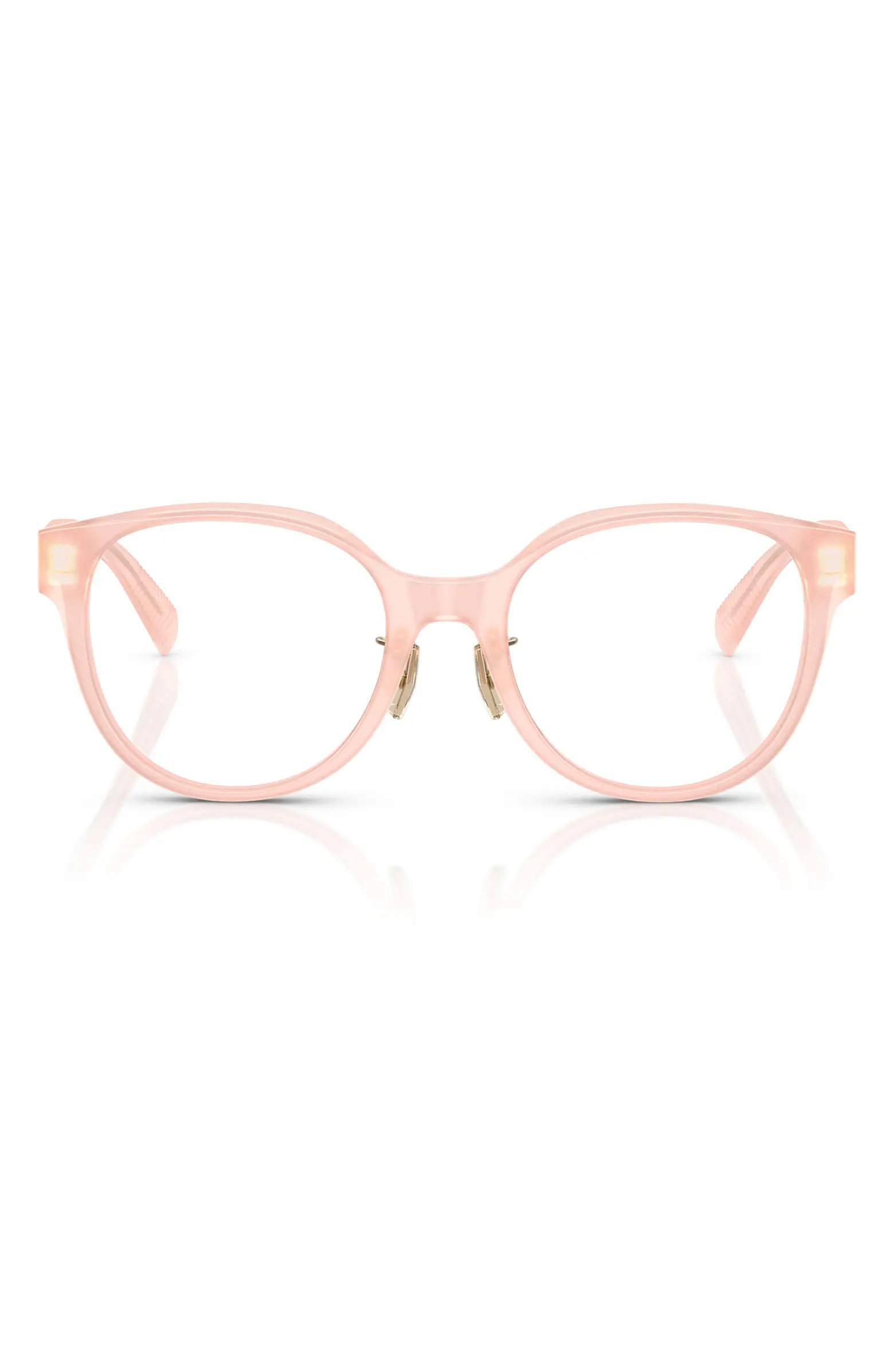 52mm Round Optical Glasses | Nordstrom