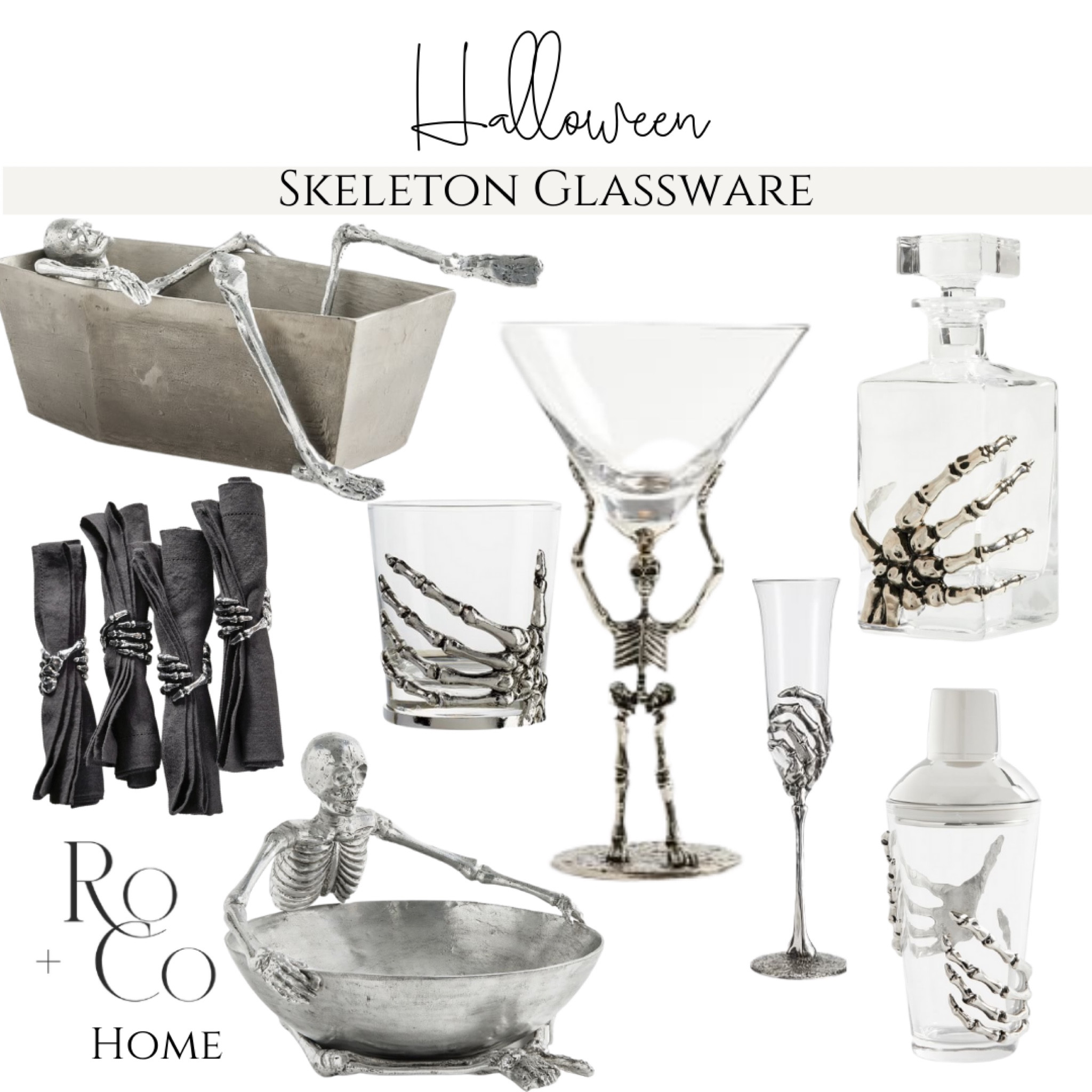 Skeleton Halloween Drink-ware from Pottery Barn 

Halloween | Halloween Home Décor| Home Decorating | Inspiration | Spooky | Skeleton | Bat | Witch | Black | Gold | Orange | Fall | Halloween Party | Halloween Wedding | Pottery Barn | TJ Maxx | HomeGoods | Amazon | Grandin Road

#LTKHalloween 

#LTKhome #LTKSeasonal
