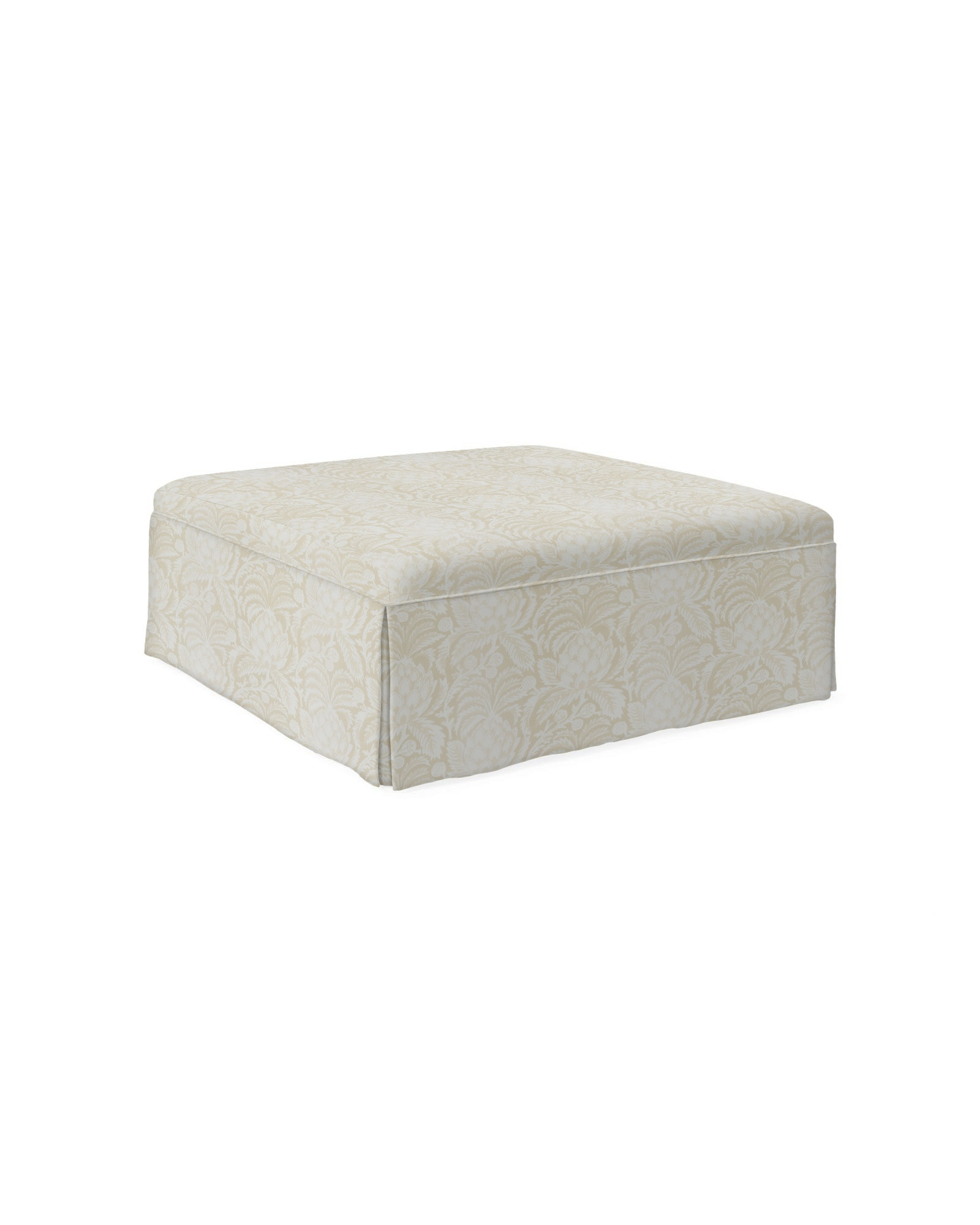 Harrison Ottoman - Skirted | Serena and Lily