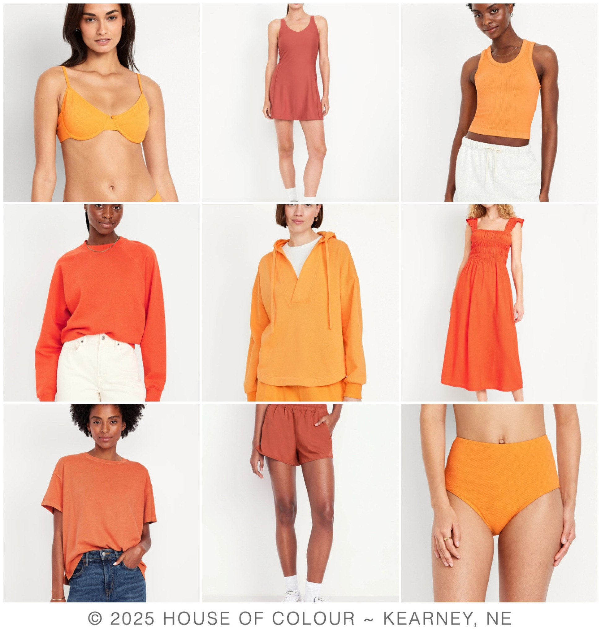 Orange is IN this Spring. Lucky Autumns! 🧡