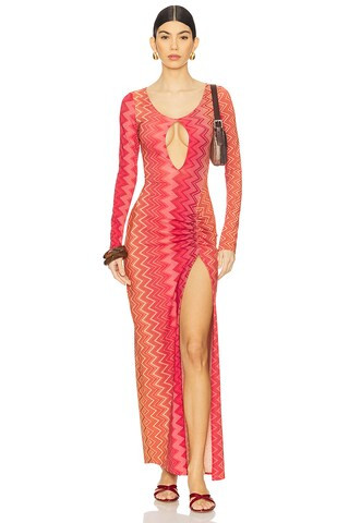 Missoni Long Cover Up in Cherry Chevron from Revolve.com | Revolve Clothing (Global)