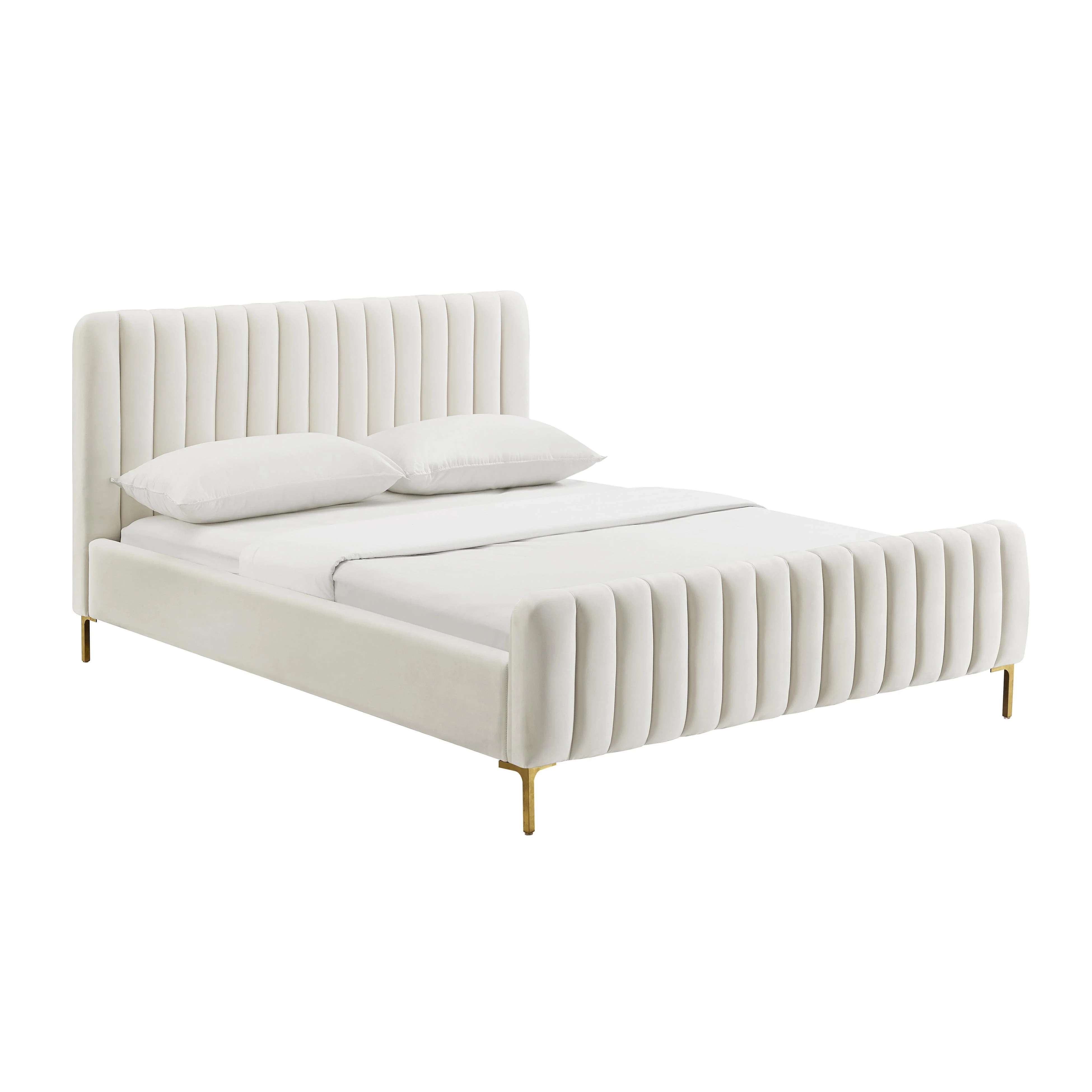 Angela Velvet Bed | TOV Furniture