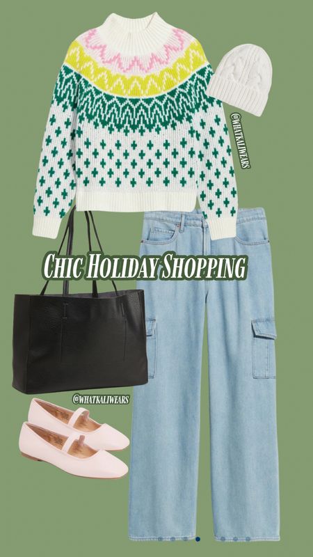 Chic Holiday Shopping Outfit ✨

#LTKmidsize #LTKHolidaySale #LTKplussize