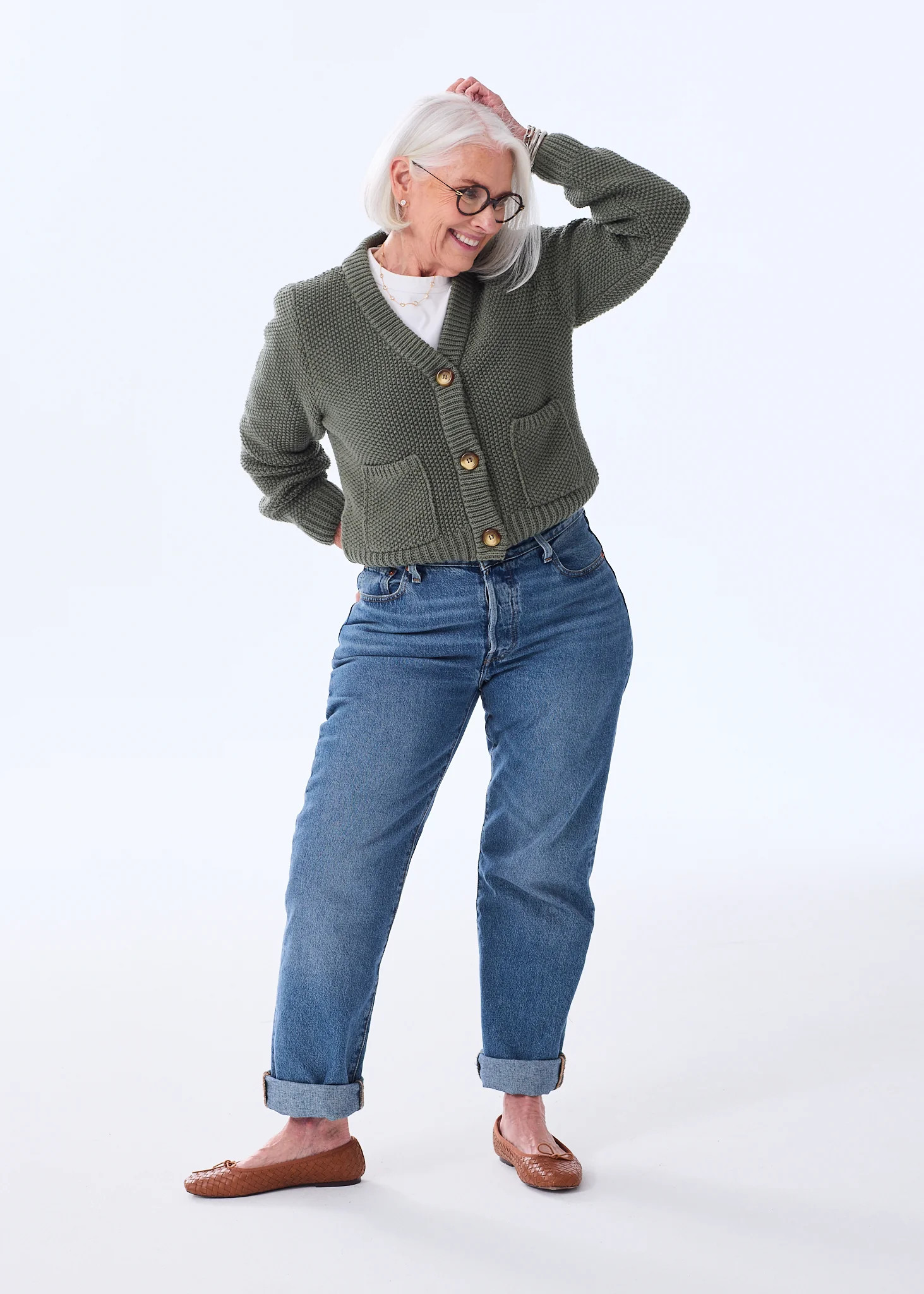 The Cotton Cardigan | Alice Walk