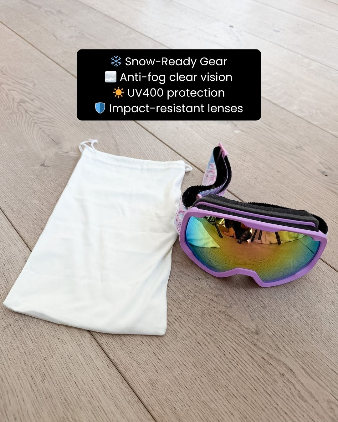 Hit the slopes with confidence ❄️⛷️ in these anti-fog ski goggles designed for clear, all-day vision! Comfortable, secure, and built to handle any weather, they keep your focus on the ride 💨✨. Stylish and functional, they’re a must for every winter adventure 💖. Trust me, you won’t want to ski without these 👀❄️
#skigoggles #wintergear #snowadventure #skiseason #outdooressentials #travelgear #adventureready #winterstyle #snowboarding #skilife #mountainvibes #coldweather #sportsgear #activewear #travelessentials #outdoorlife #winterfun #gearup #adventuretime #exploremore #ltkfitness #travelinspo #winteressentials #sportstyle #ltkfinds 

 