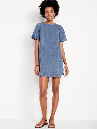 Denim Mini Dress | Old Navy (US)