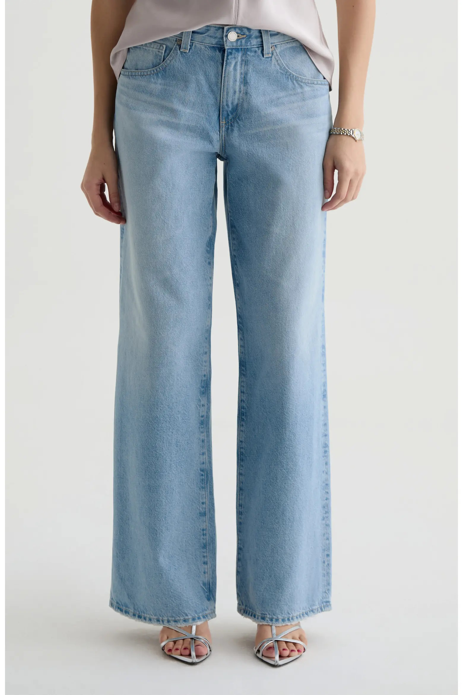 Adria Low Rise Baggy Wide Leg Jeans (Women) | Nordstrom | Nordstrom