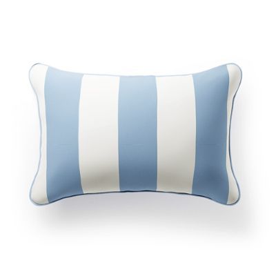 Resort Stripe Lumbar Indoor/Outdoor Pillow | Frontgate | Frontgate