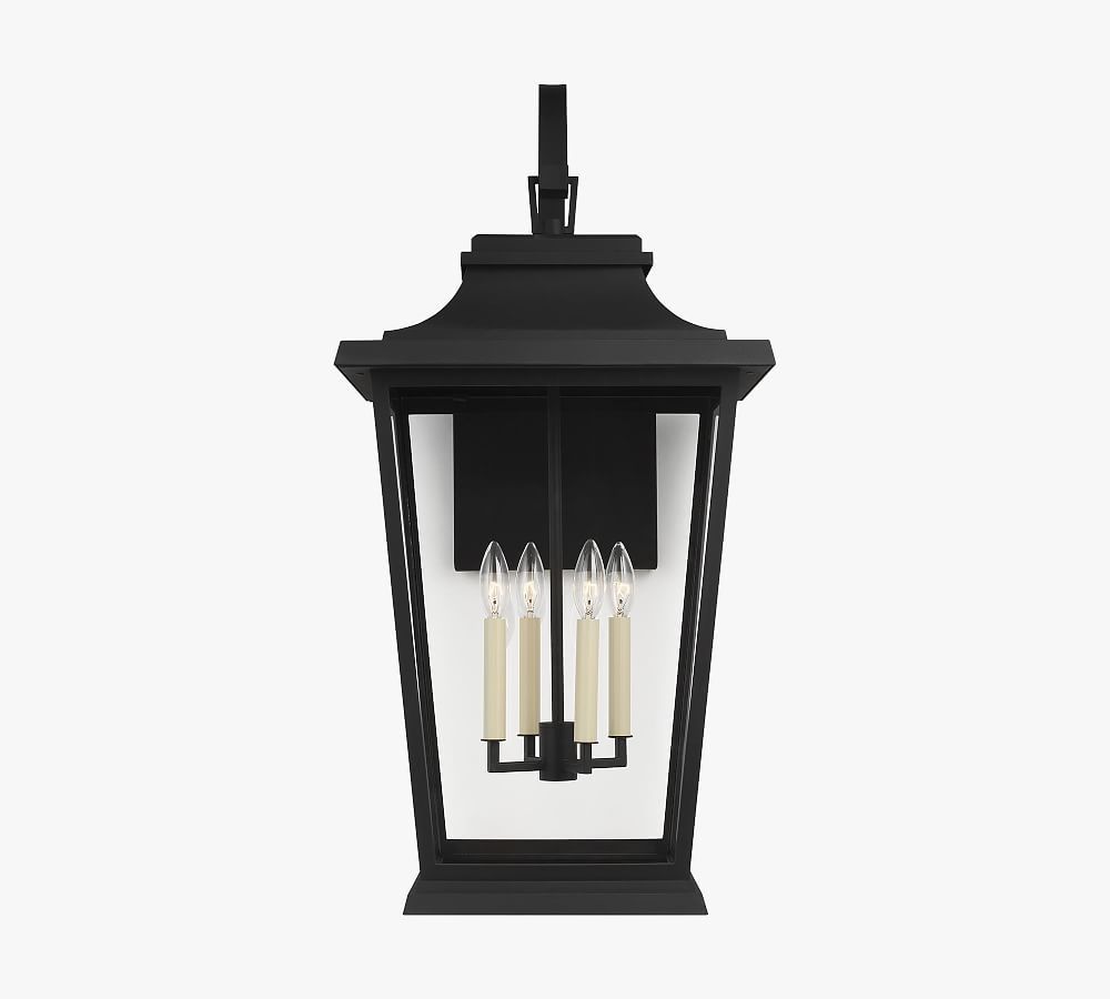 Hish Outdoor Metal Sconce | Pottery Barn (US)