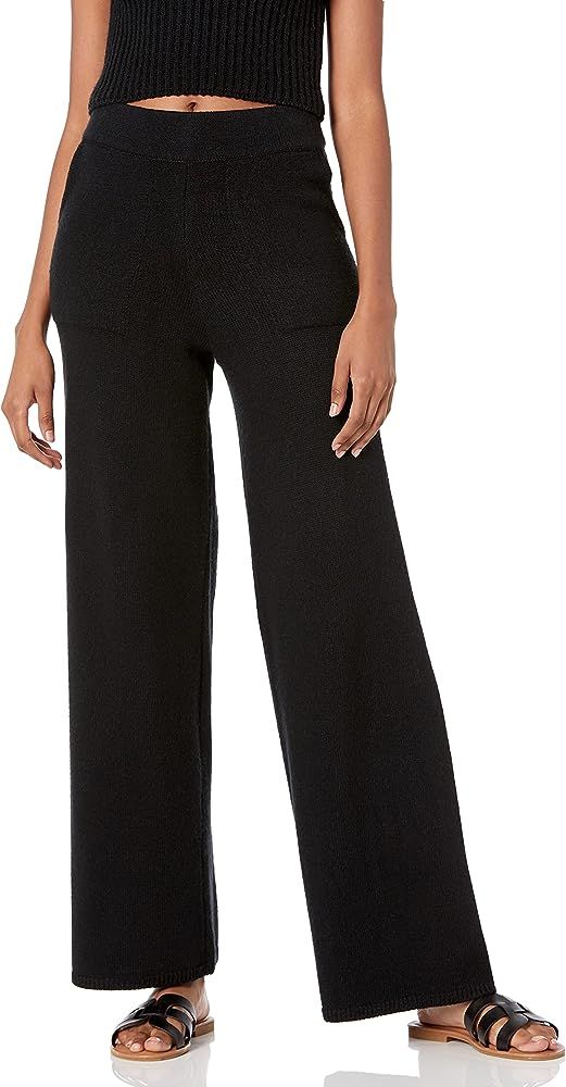 The Drop Women's Cynthia Wide Leg Sweater Pant | Amazon (US)